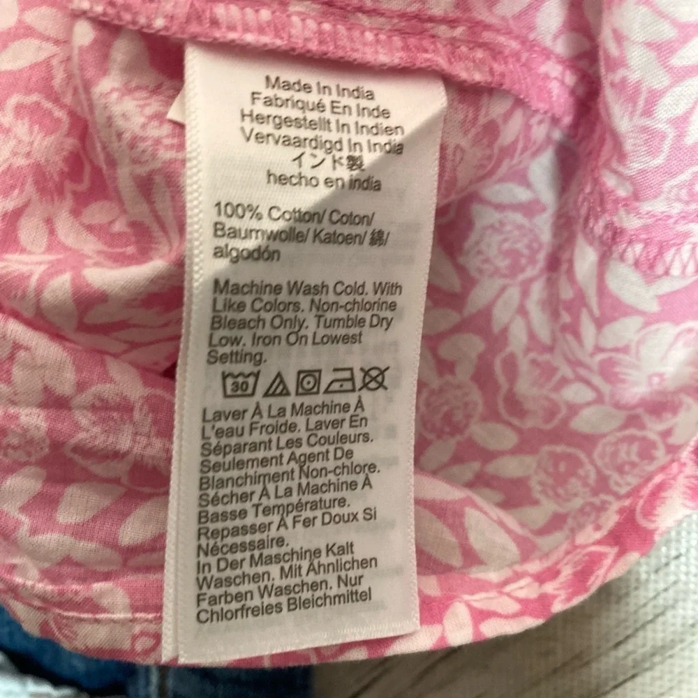 J. Crew Factory Floral Blouse